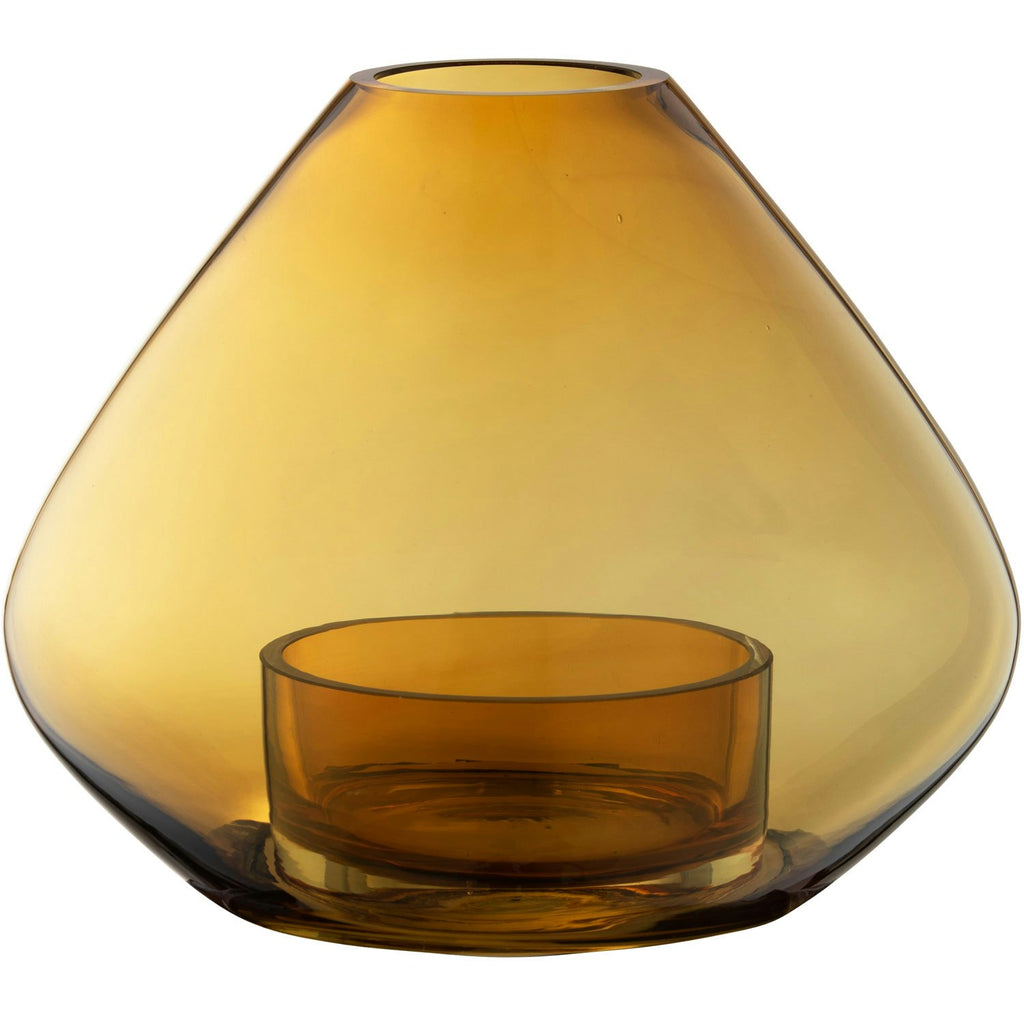 AYTM Uno Kerzenständer / Vase Amber Ø14,5 Cm