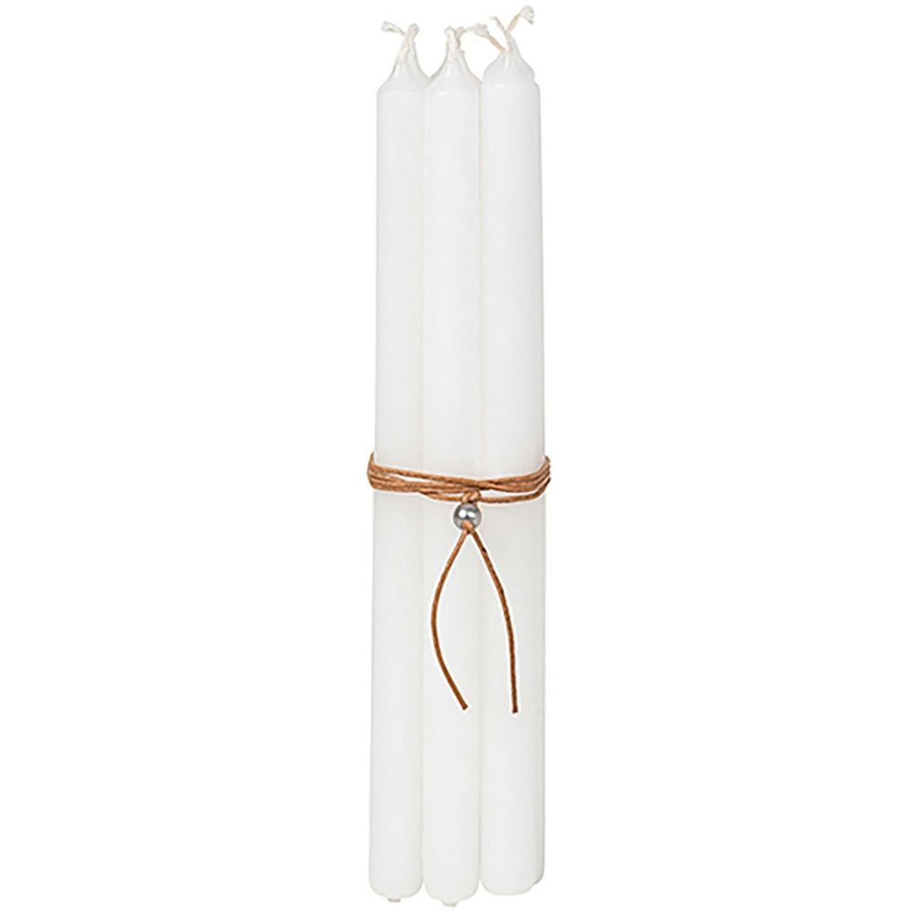 Broste Copenhagen Kerze 19,4 Cm 8-er Set, Pure White