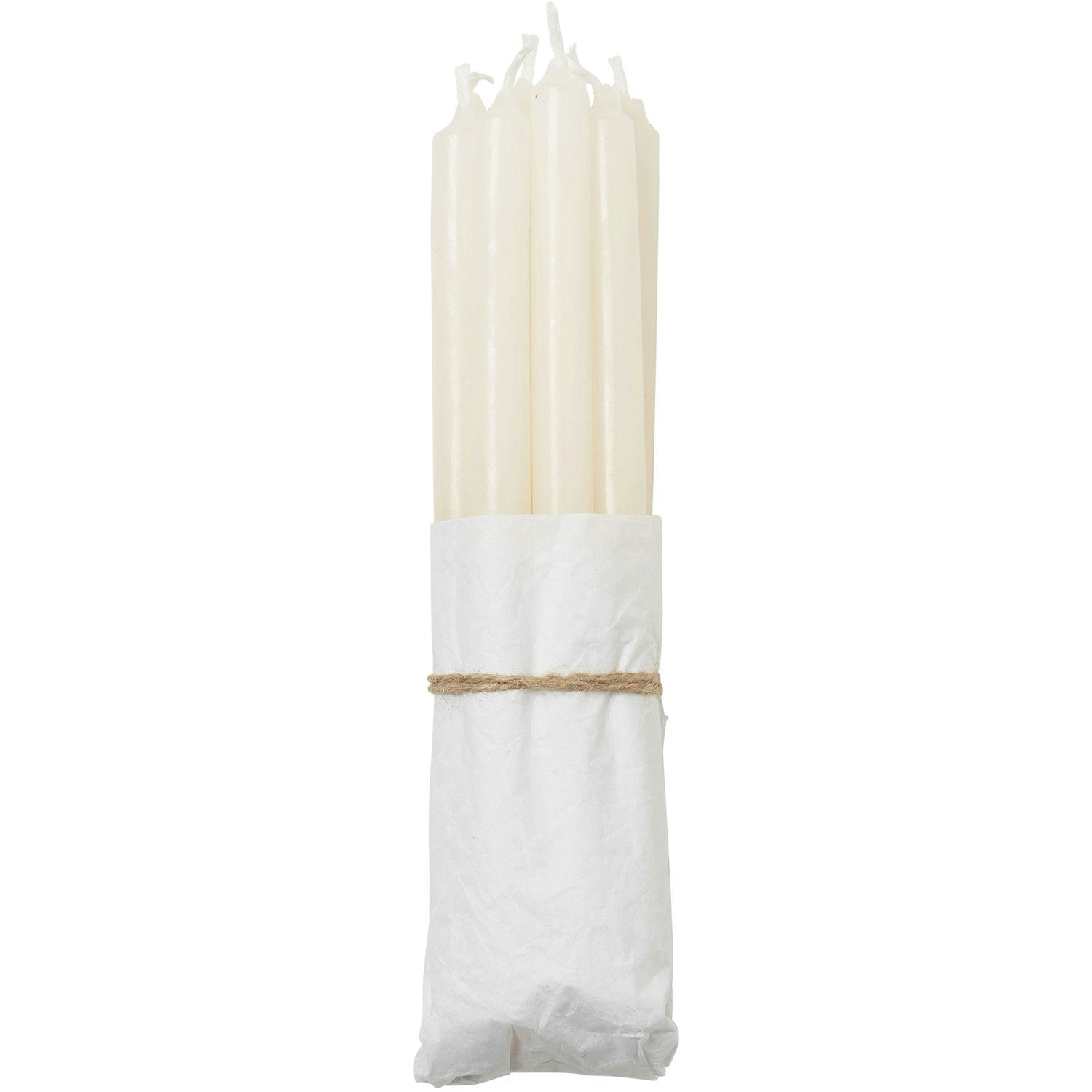 Broste Copenhagen Kerze 19,4 Cm 8-er Set, Antique White