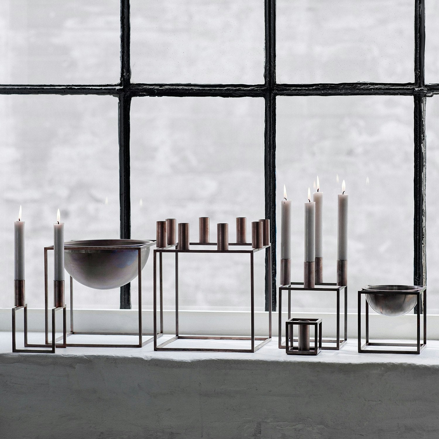 By Lassen Line Kerzenhalter, Burnished Copper