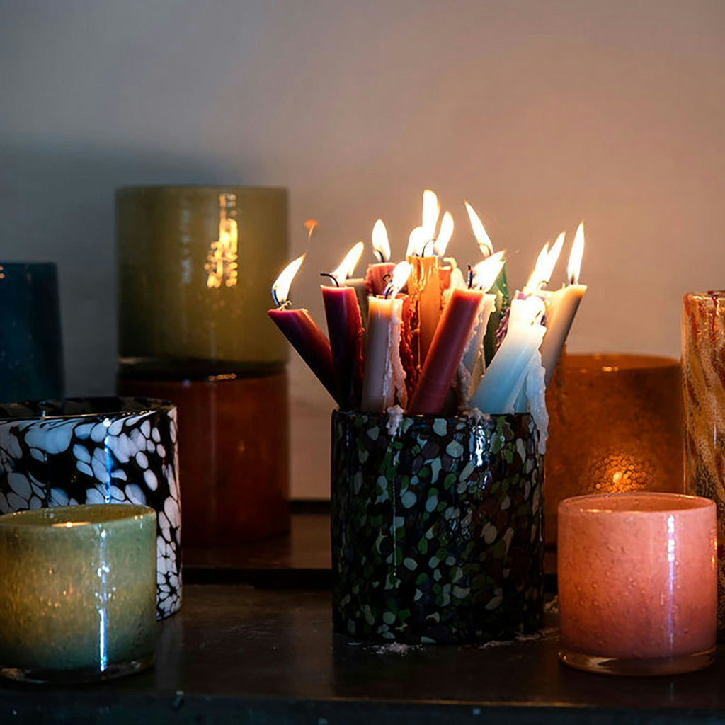ByOn Calore Vase/Kerzenhalter M, Grün