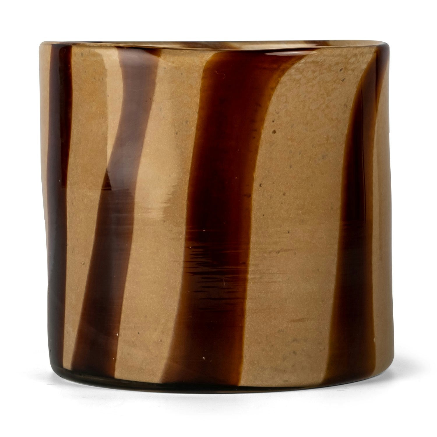 ByOn Calore Kerzenständer / Vase M, Braun / Beige