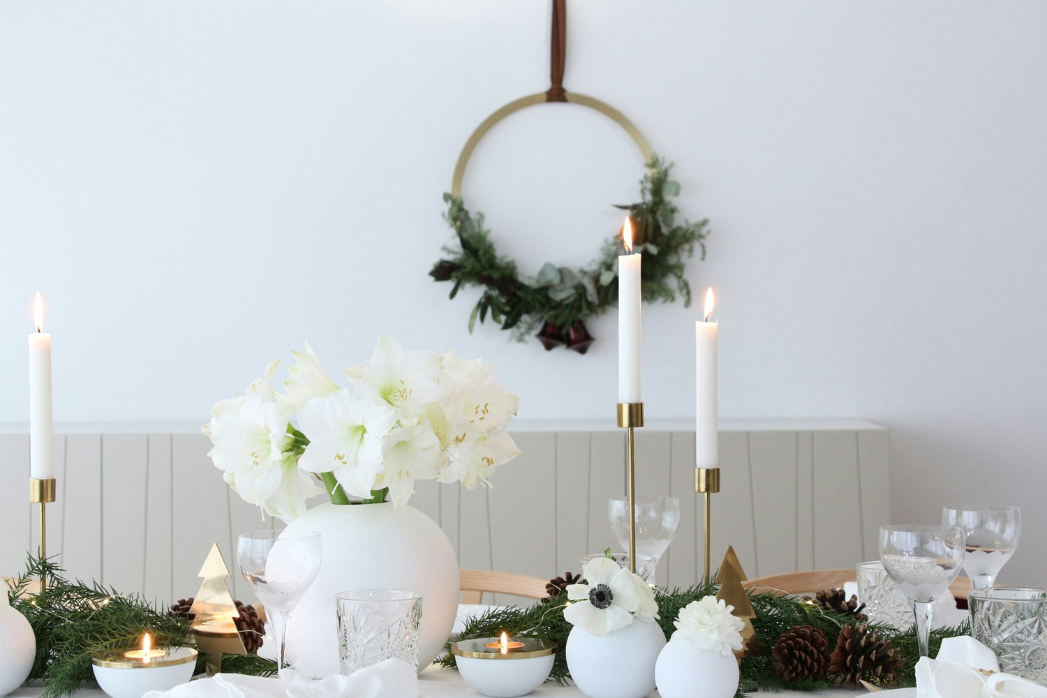  Candlestick 21 Cm, Brass