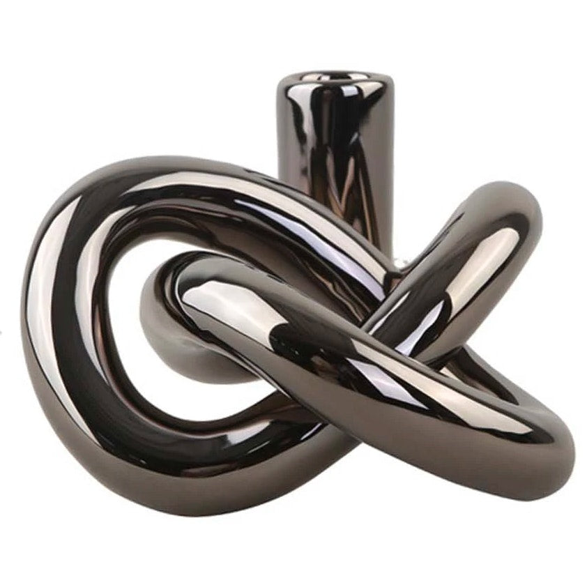 Lykke One Kerzenhalter, Dark Silver