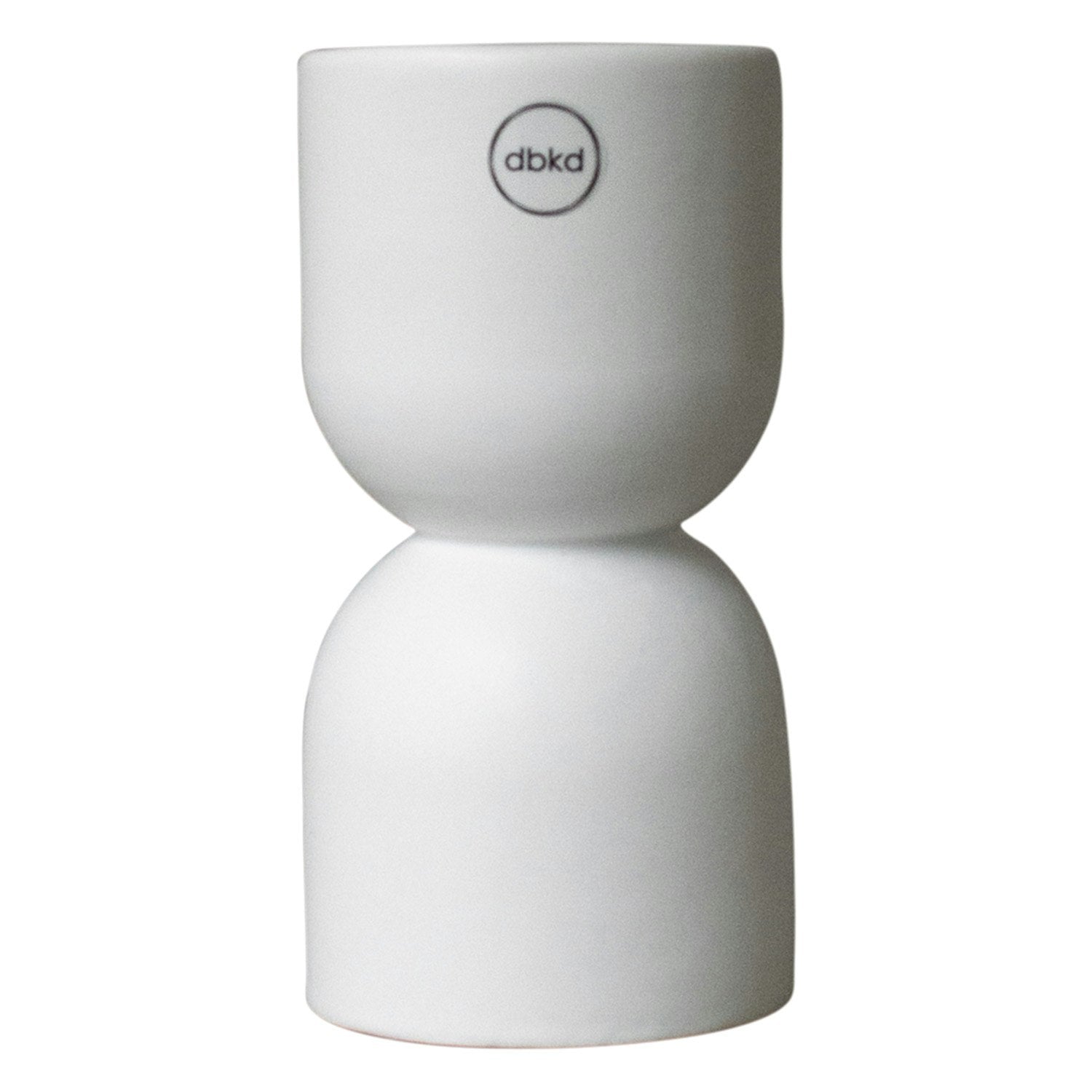 DBKD Post Candle Holder, White