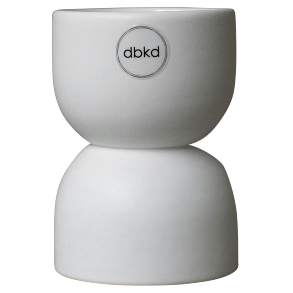 DBKD Post Tealight Holder H10 Cm, White