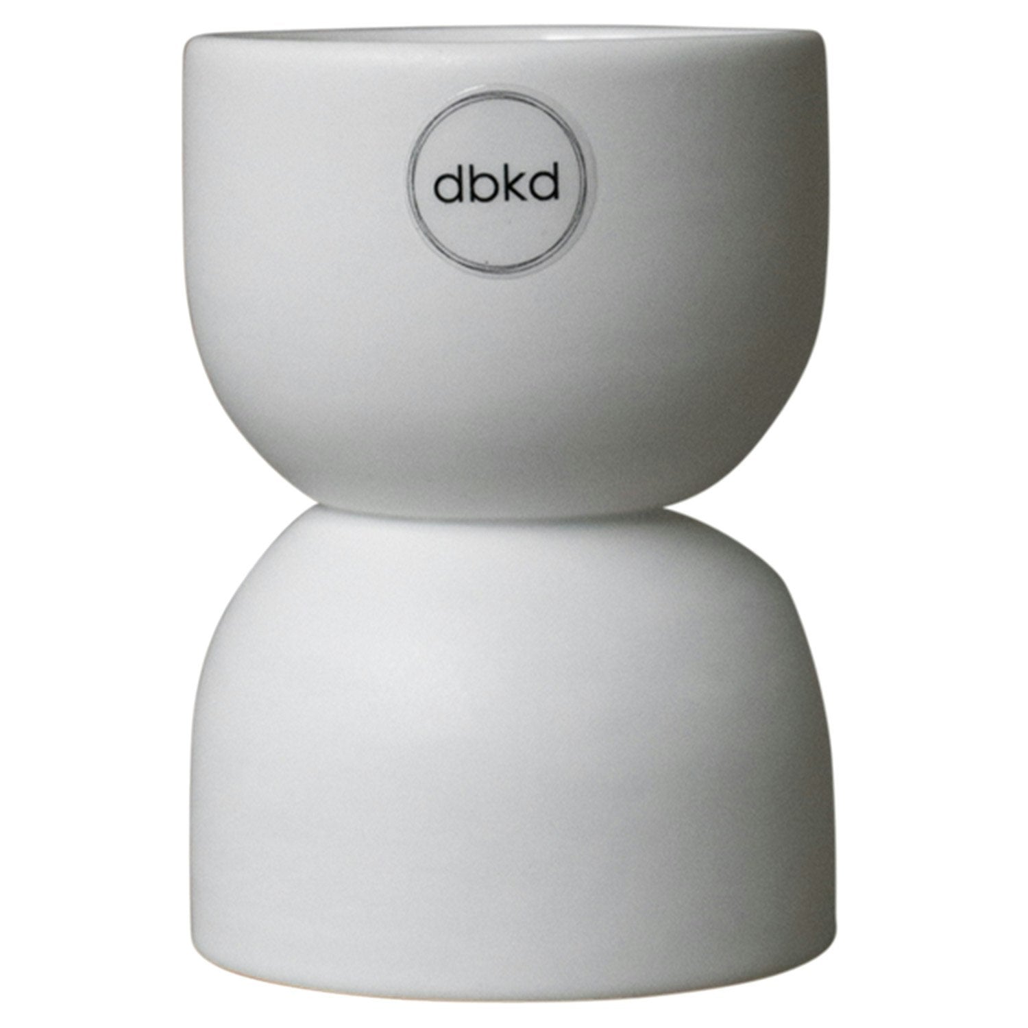 DBKD Post Tealight Holder H10 Cm, White