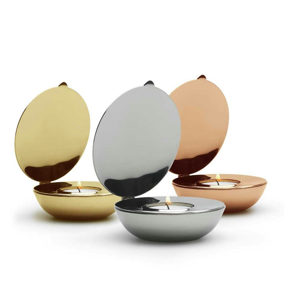 Design House Stockholm Shell Votive, Nickel