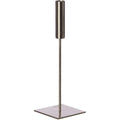 Ernst Kerzenhalter Gebürstetes Aluminium H30 Cm