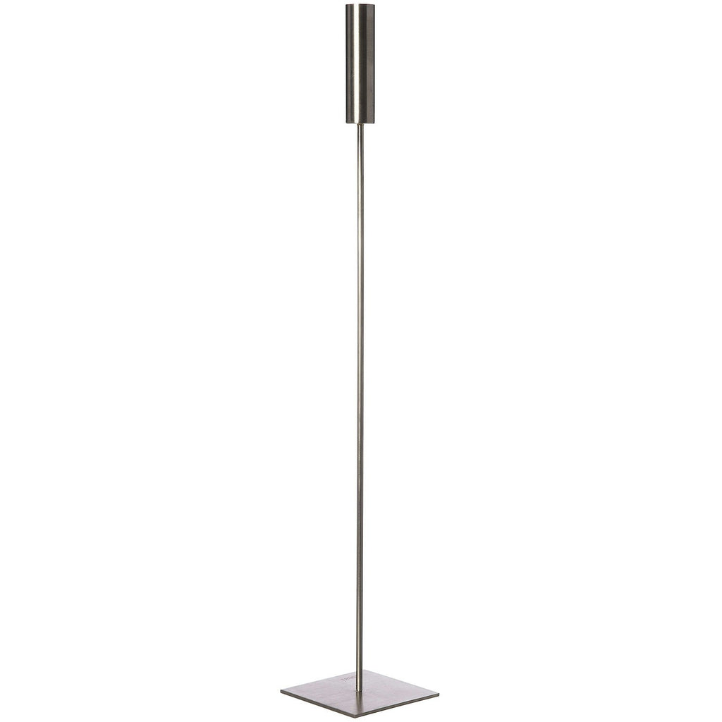 Ernst Kerzenhalter Gebürstetes Aluminium H60 Cm