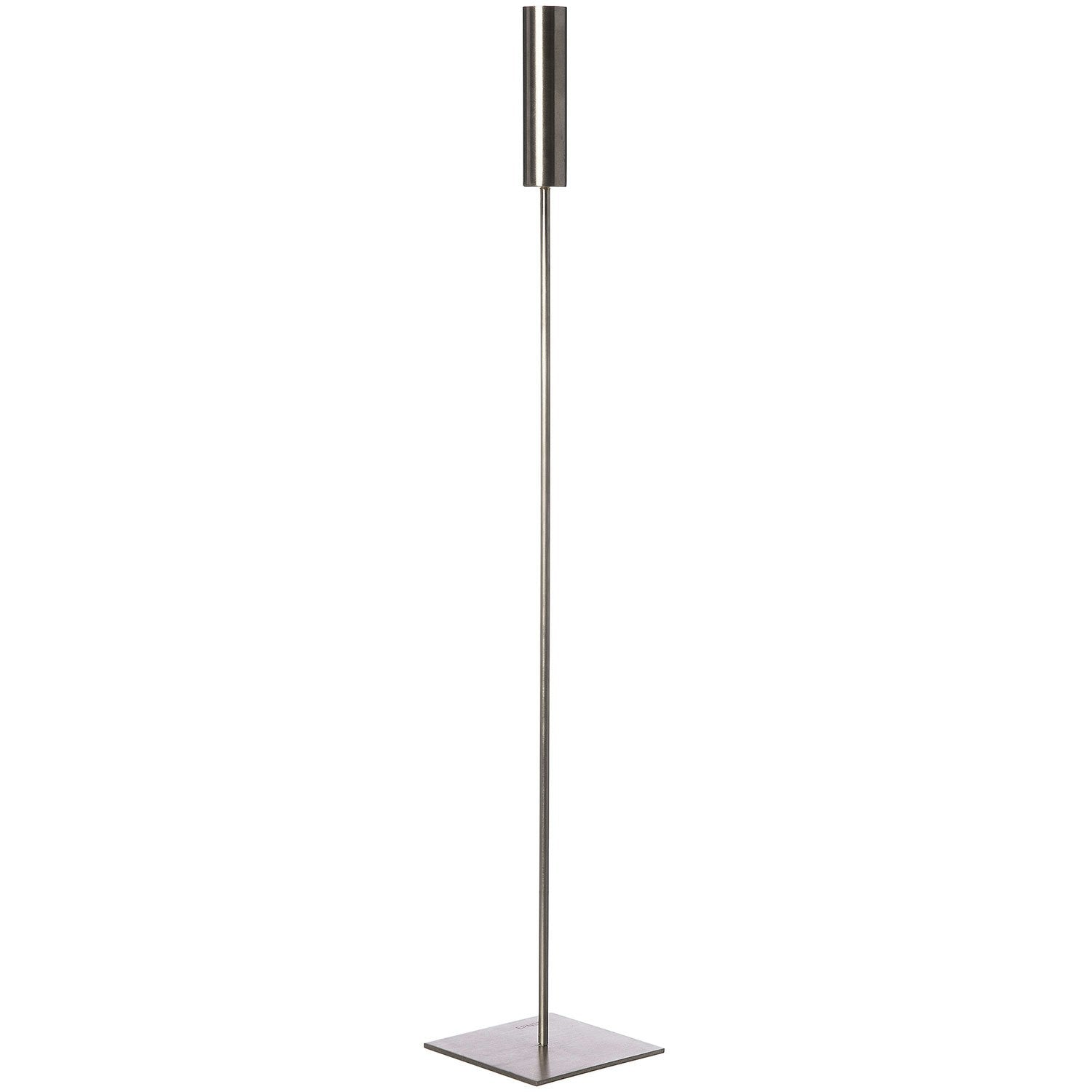 Ernst Kerzenhalter Gebürstetes Aluminium H60 Cm
