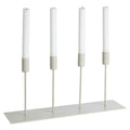 Ernst Kerzenhalter Metall, 42 Cm Beige