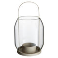 Ernst Kerzenständer Glas, 22 Cm Beige