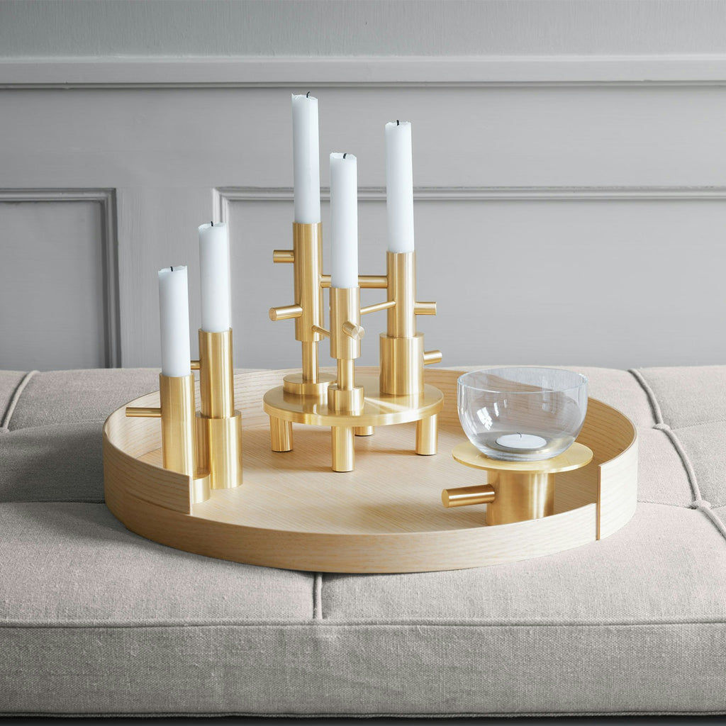 Fritz Hansen Jaime Hayon Candleholder Kerzenständer Single No2 H:13 Cm, Edelstahl