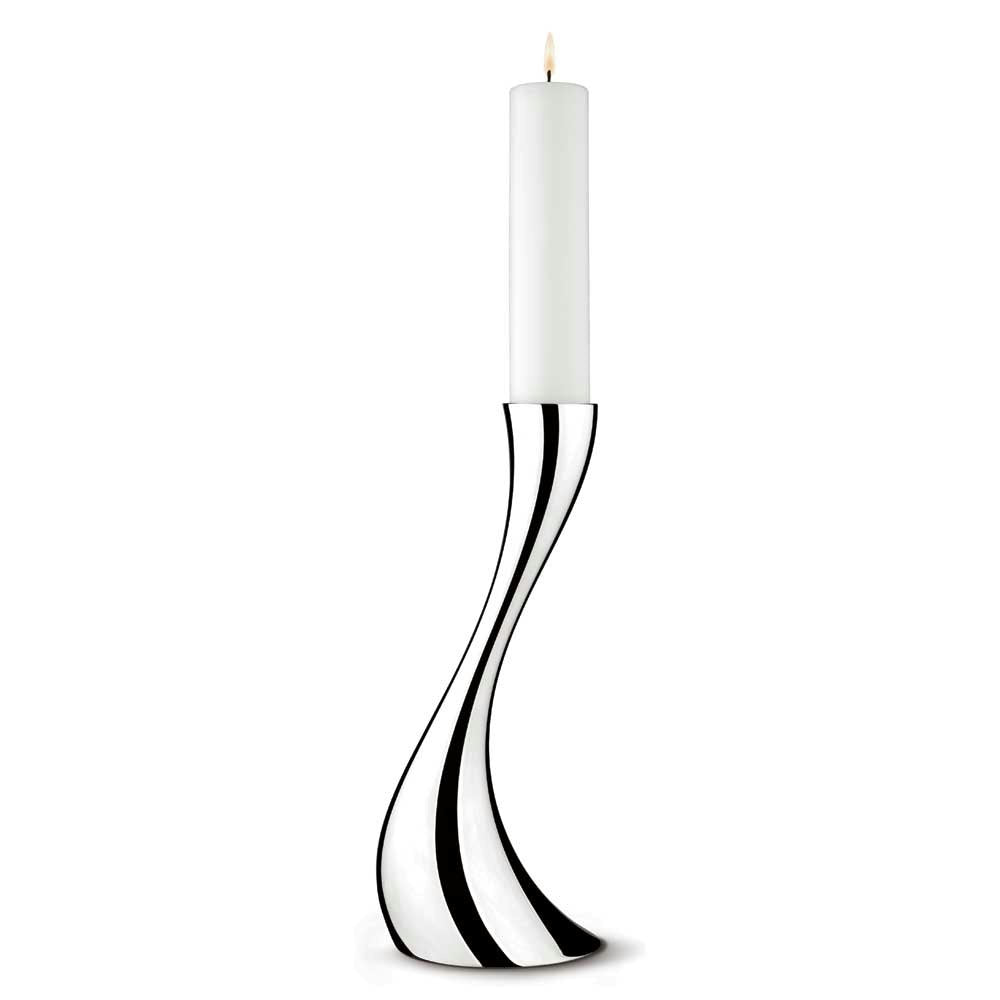 Georg Jensen Cobra Boden-Kerzenständer Klein, 400 Mm