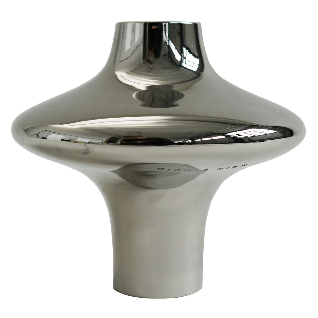  Doublet Kerzenhalter 9,5 Cm, Silber