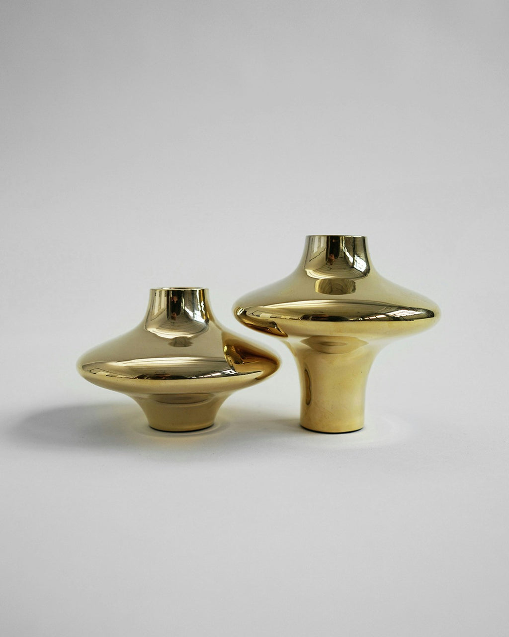  Doublet Kerzenhalter 6,5 Cm, Gold