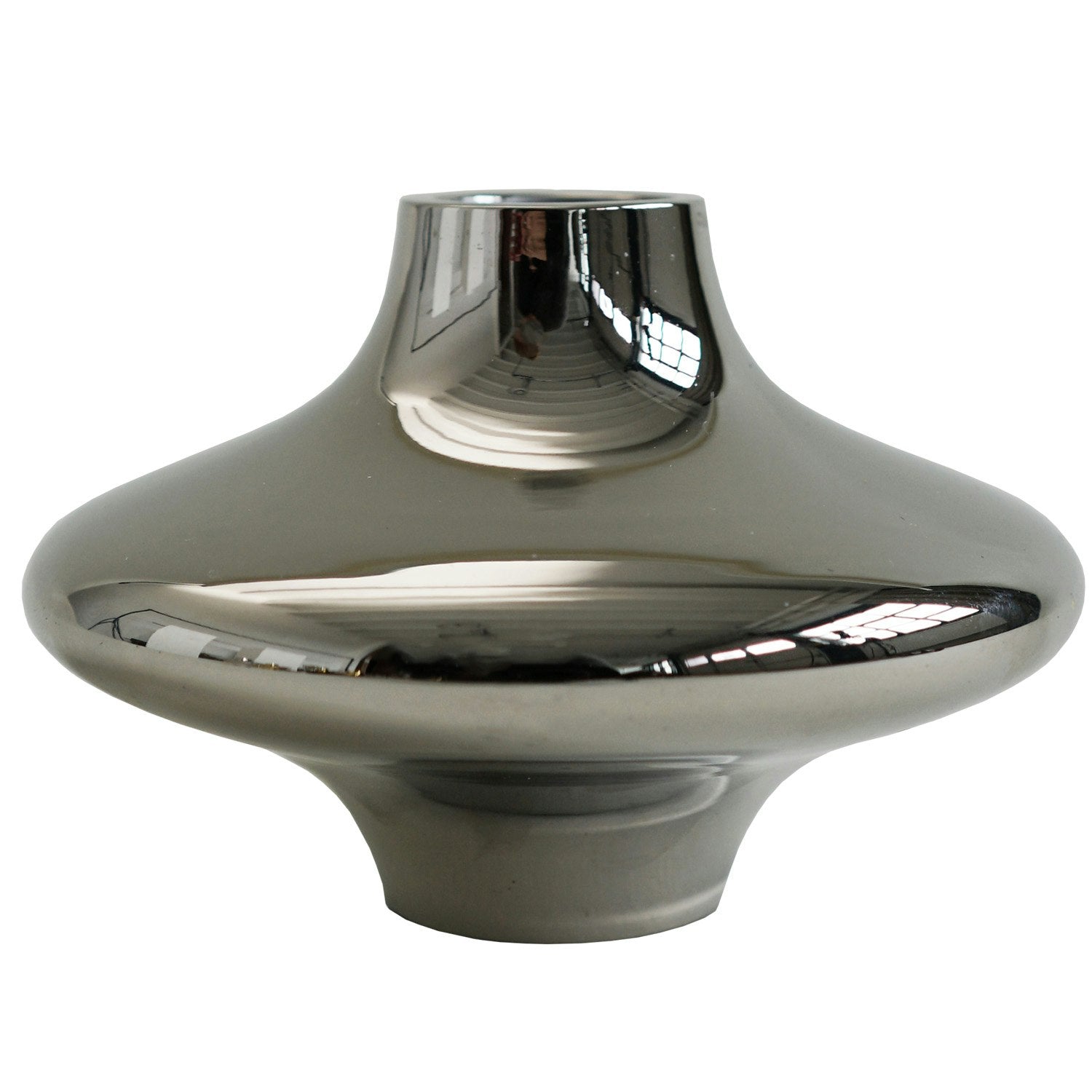  Doublet Kerzenhalter 6,5 Cm, Silber