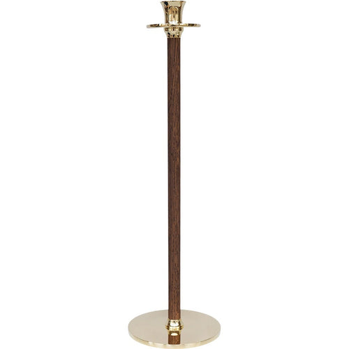  Alto Basso Kerzenhalter H39 Cm, Messing