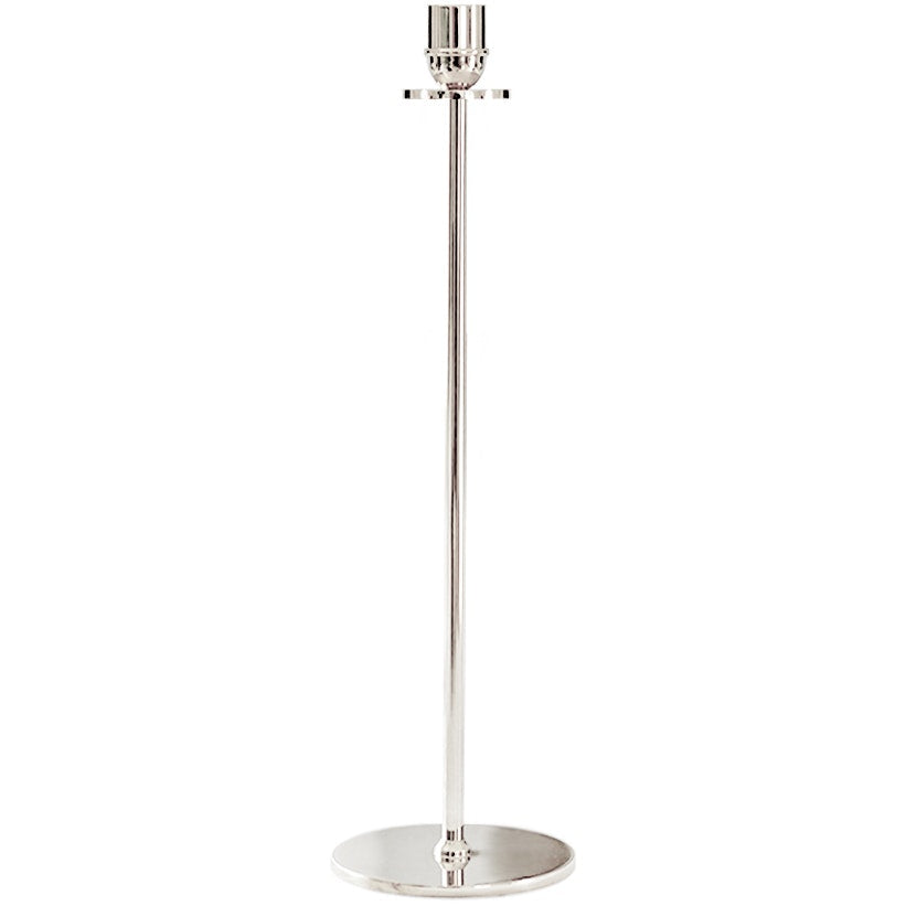  Chiaro Di Luna Candlestick Nickel-plated Brass, 40 Cm