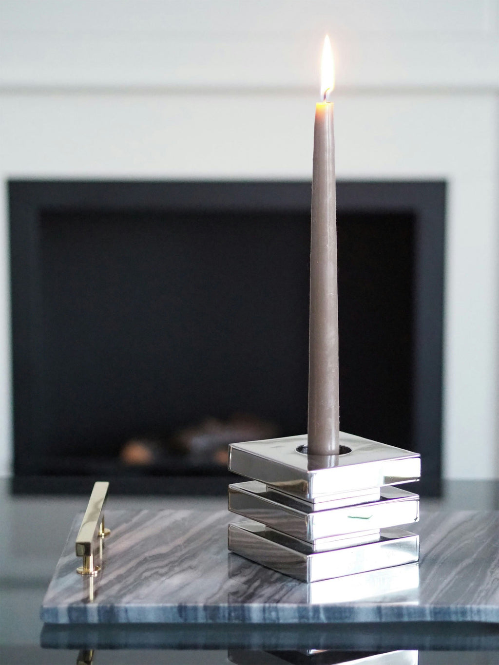  Livelli Candleholder, Nickel Plated