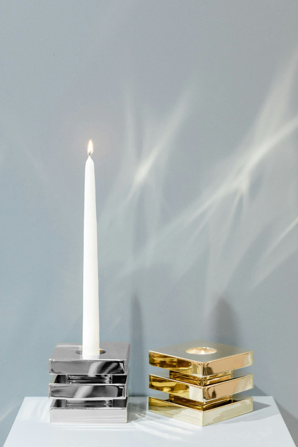  Livelli Candleholder, Nickel Plated