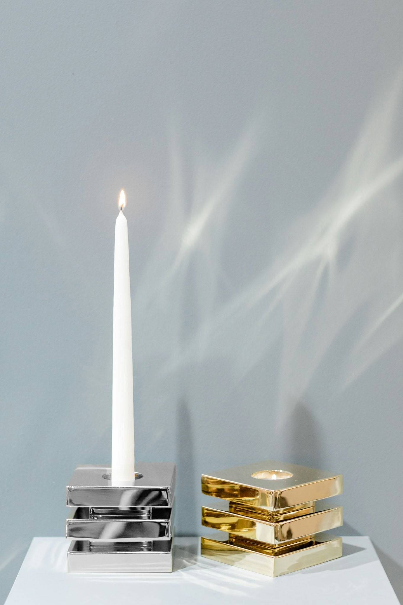  Livelli Candleholder, Nickel Plated