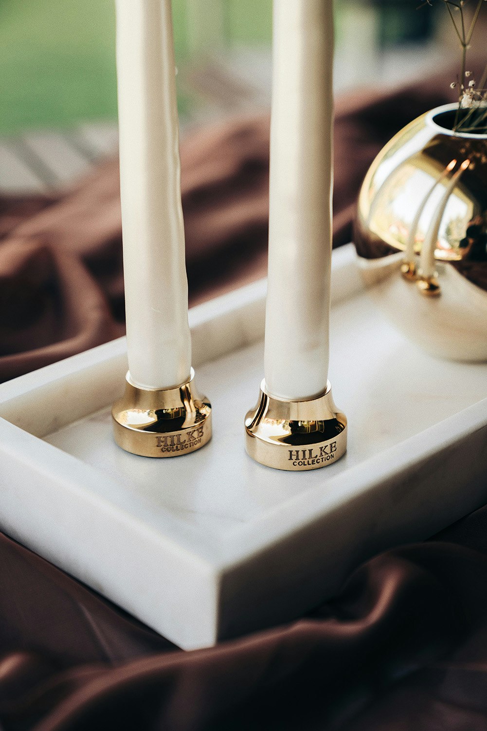  Piccolo No.2 Candleholder, Brass