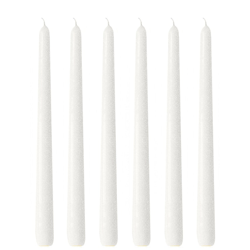  Tafelkerzen 6 Stk., Pearl Gloss