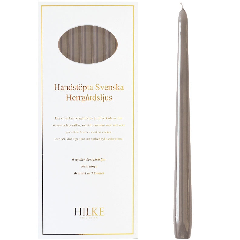  Tafelkerzen 6 Stk., Linen Gloss