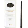 Tafelkerzen 6 Stk., Black Gloss