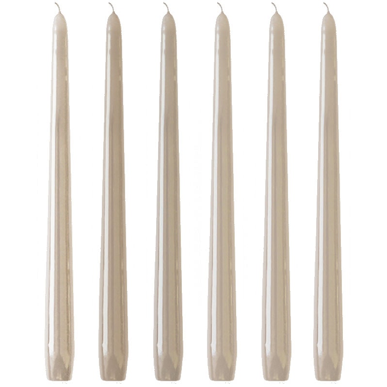  Tafelkerzen 6 Stk., Light Beige