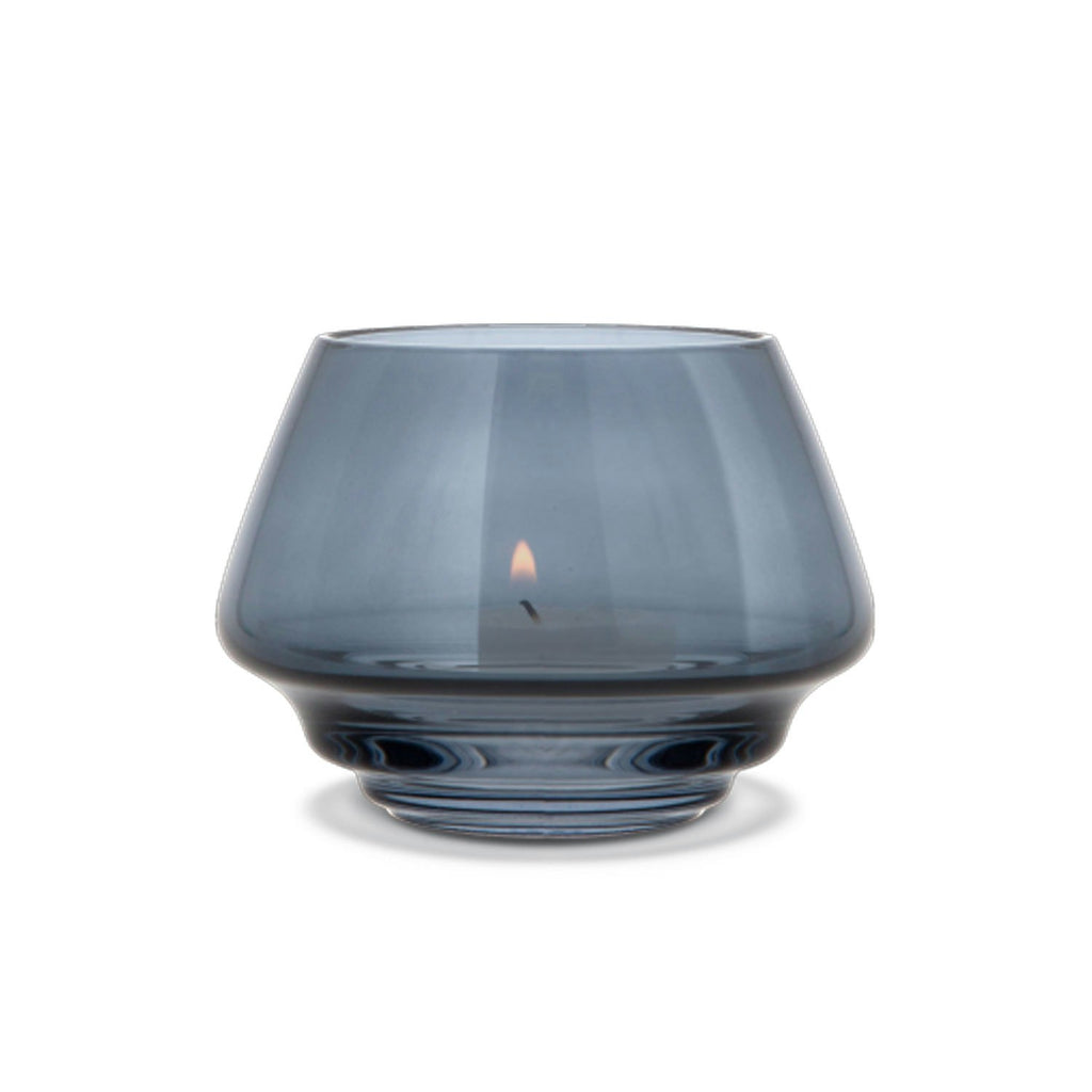 Holmegaard Flow Tealight Holder, Blue