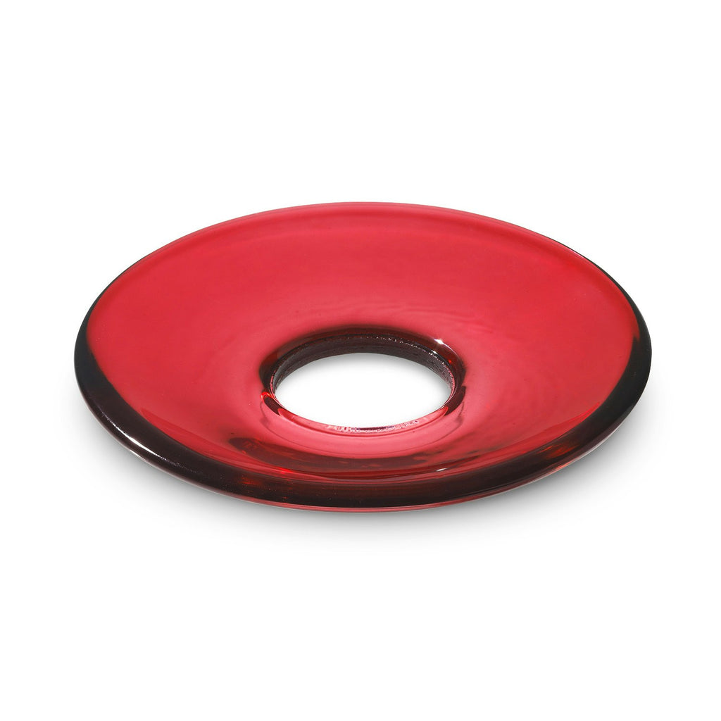 Holmegaard Lumi Kerzenring Ø8,5cm, Rot