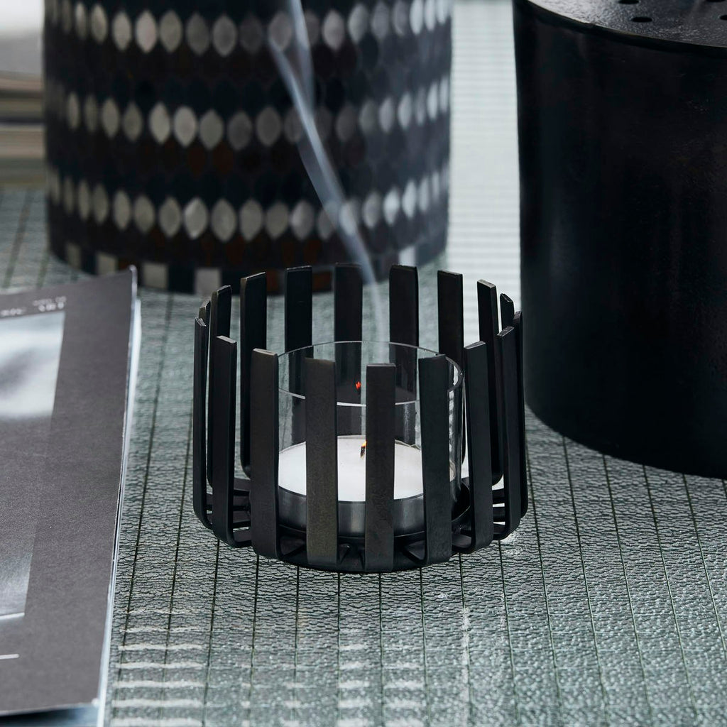 House Doctor Bars Candleholder Kerzenständer, Schwarz