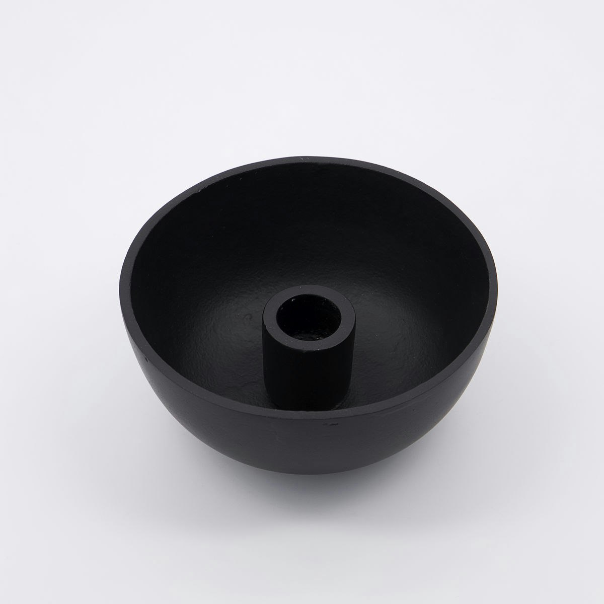 House Doctor Crown Kerzenständer Ø12.5 Cm, Schwarz