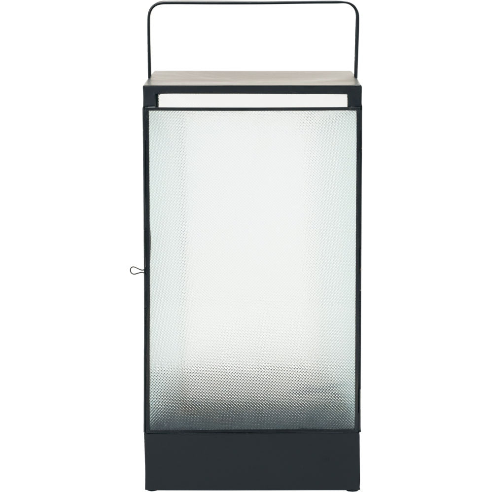 House Doctor Blaze Laterne Black Antique 27x50 Cm