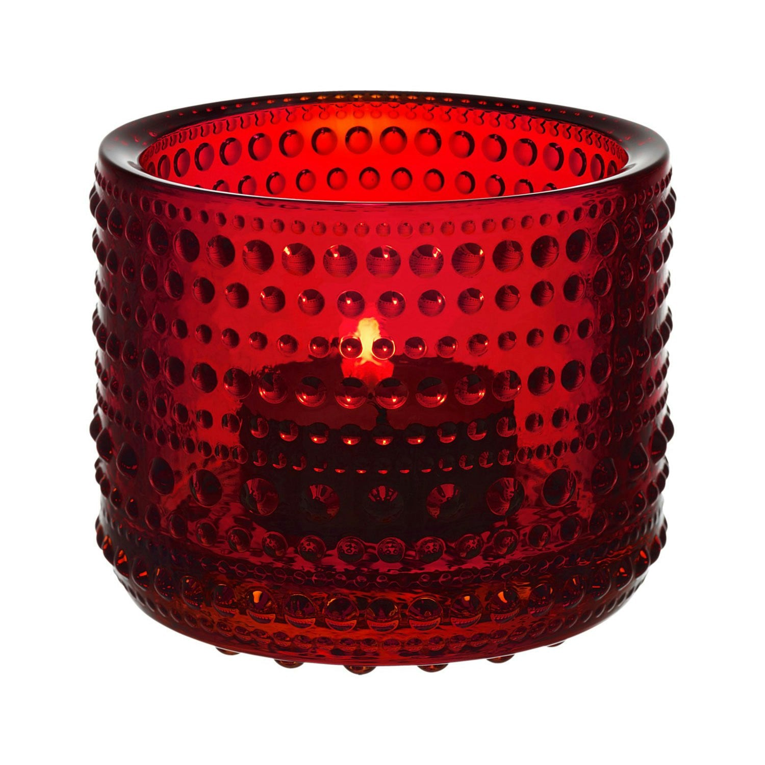 Iittala Kastehelmi Laterne 6,4 Cm, Cranberry