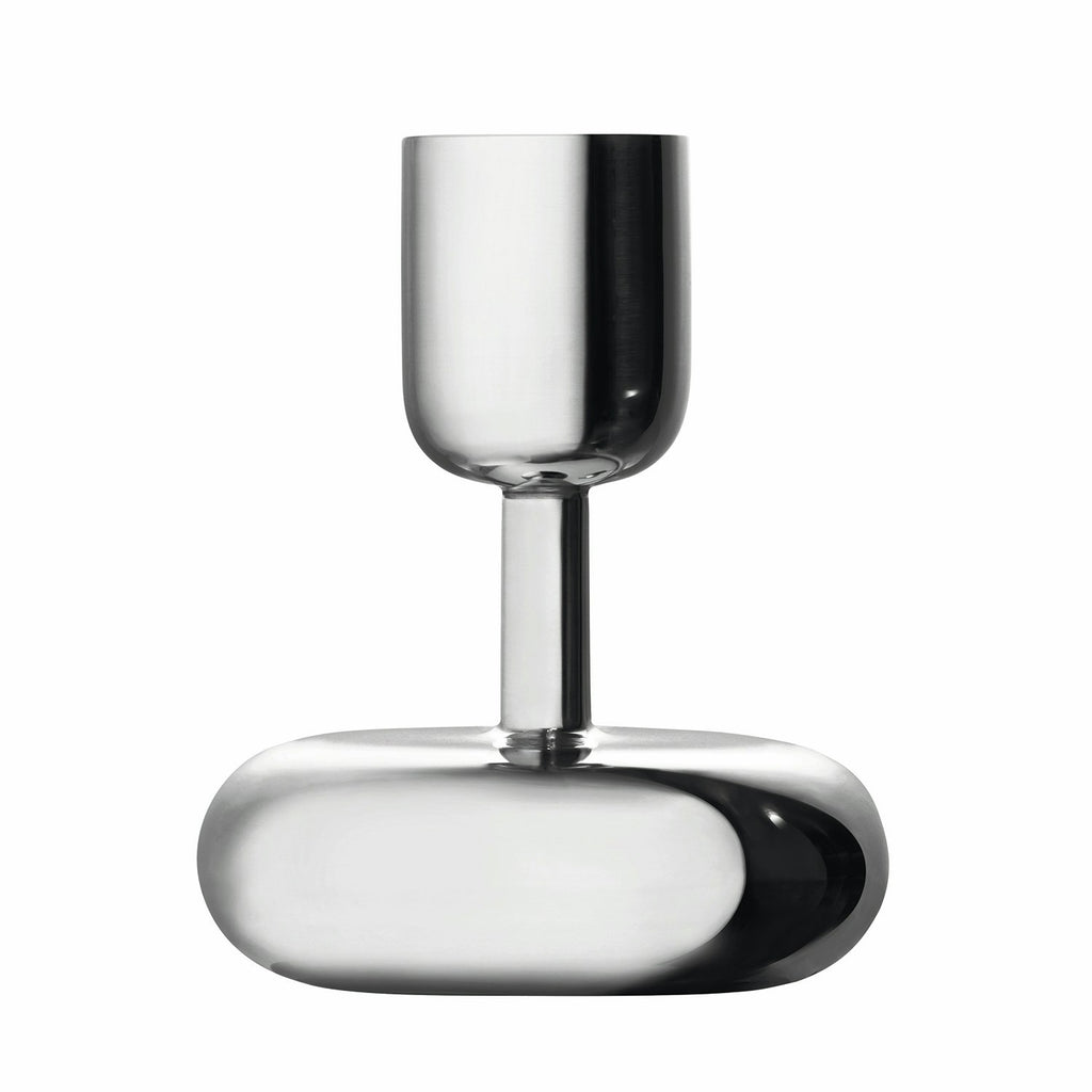 Iittala Nappula Kerzenhalter 107 Mm, Stahl