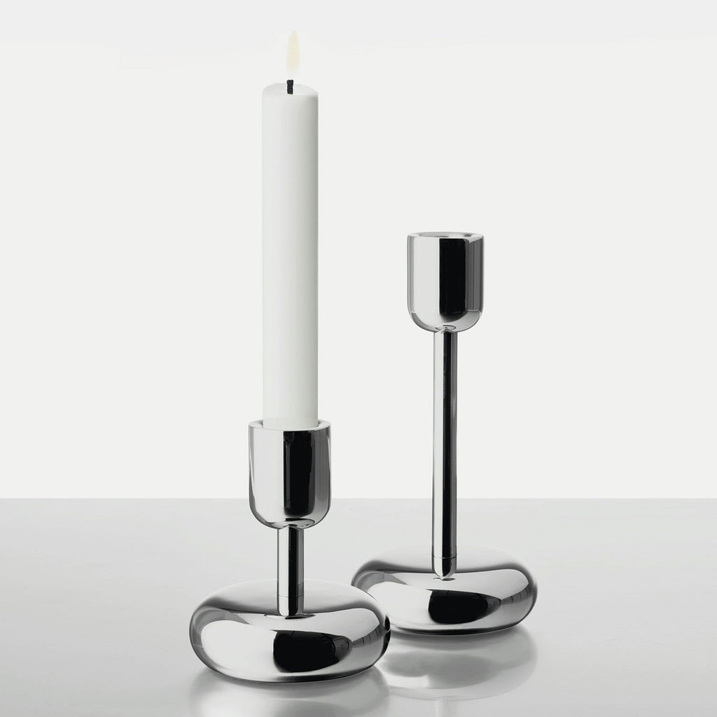 Iittala Nappula Kerzenhalter 107 Mm, Stahl