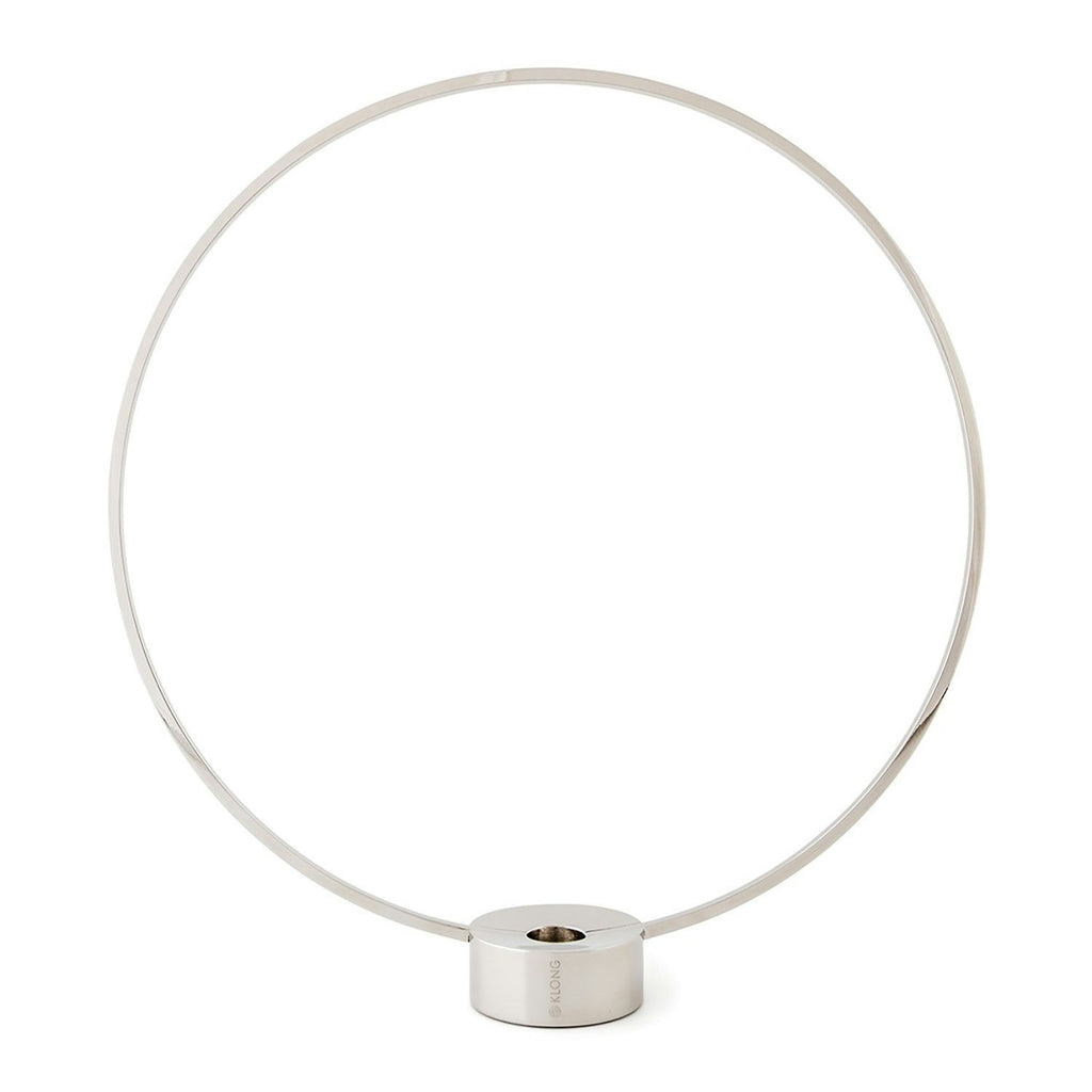 Klong Gloria Kerzenständer 34 Cm Nickel