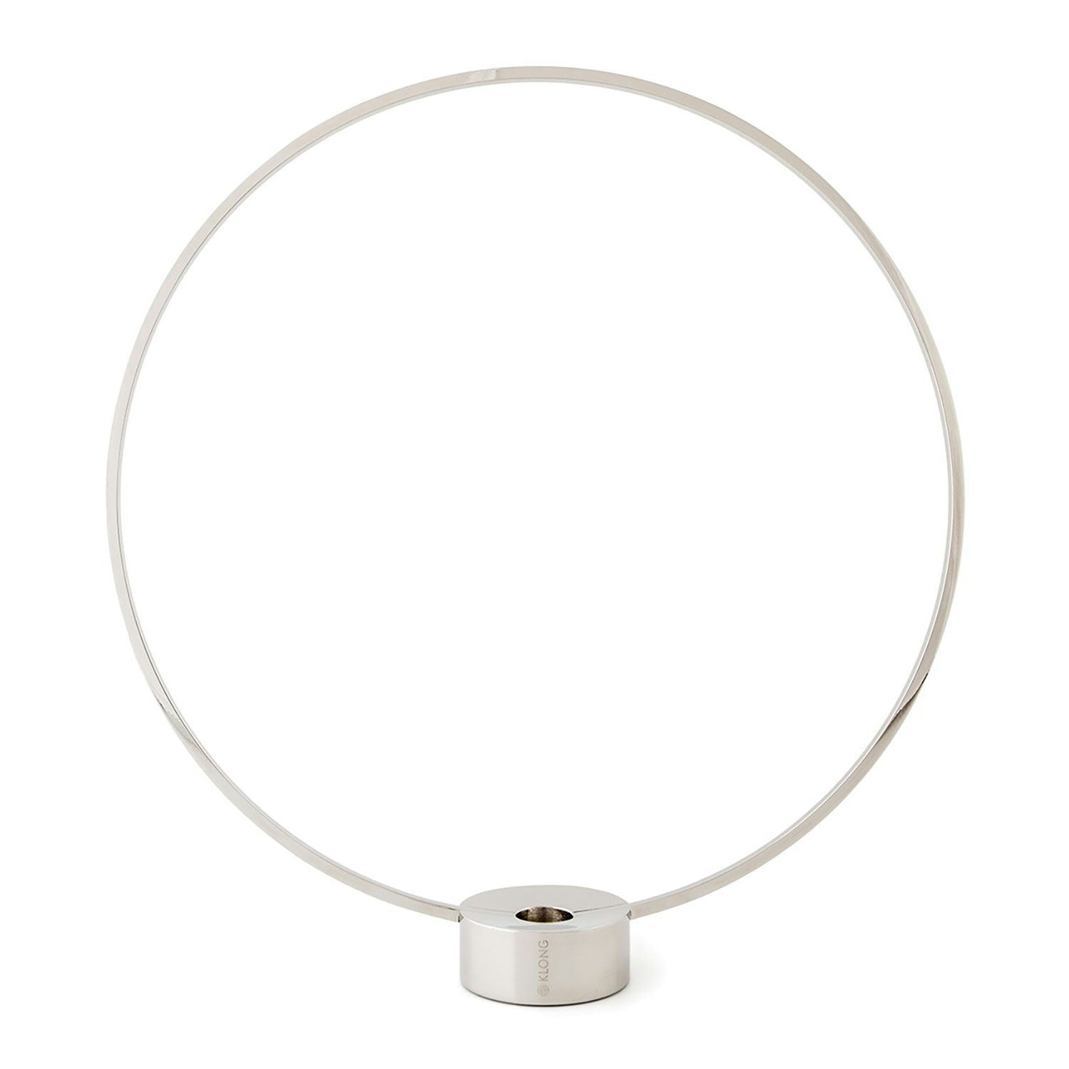 Klong Gloria Kerzenständer 34 Cm Nickel