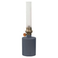 Klong Patina Oil Lamp Klein, Blau/ Klares Glas