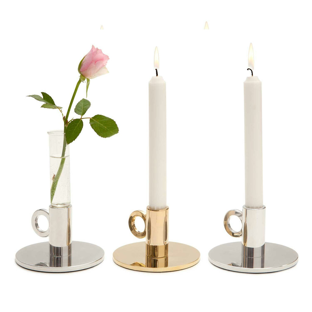 Klong Vesper Kerzenständer, Messing