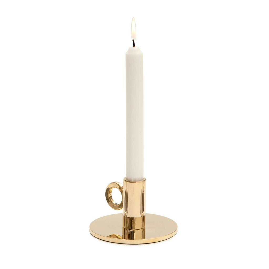 Klong Vesper Kerzenständer, Messing