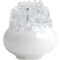 Kosta Boda Polar Kerzenständer Large 33 Cm, Weiß