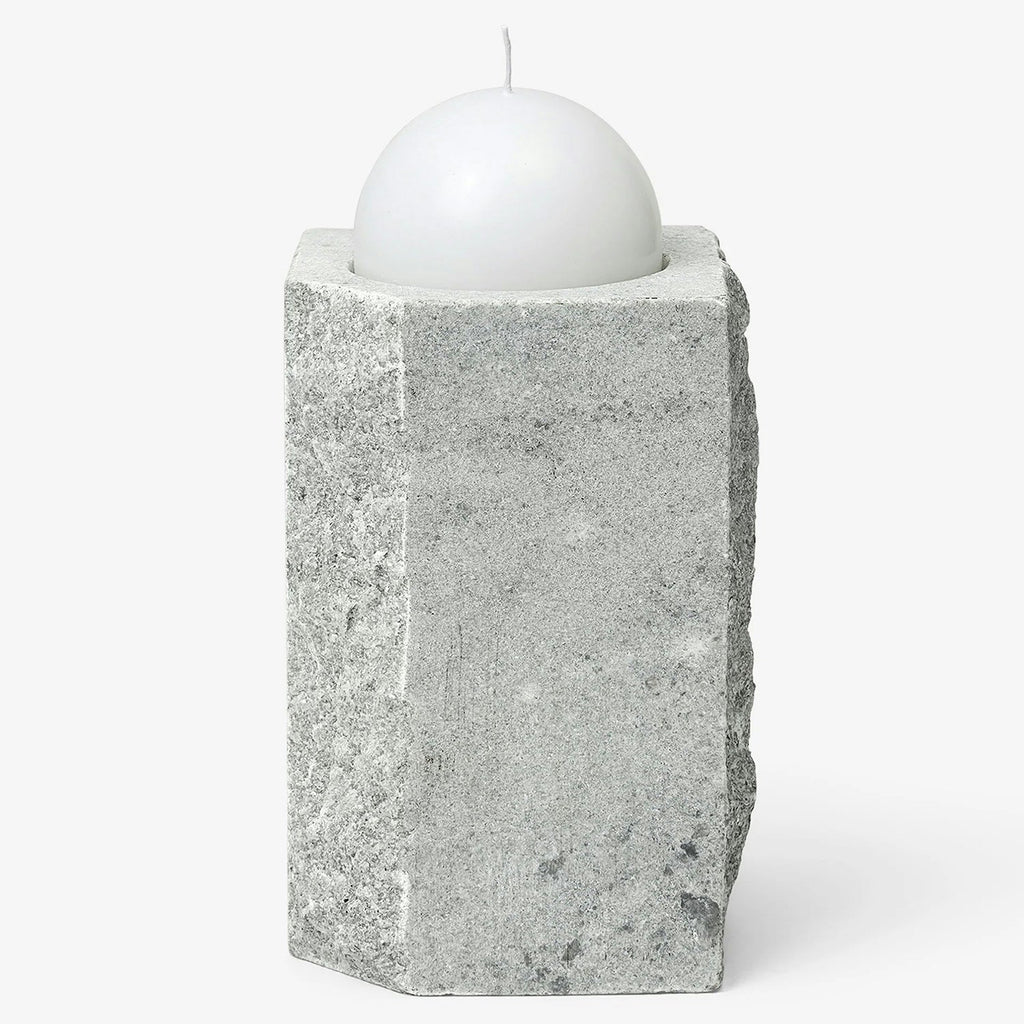  Gallery Object Light Kerzenhalter 18 Cm, Green Marble
