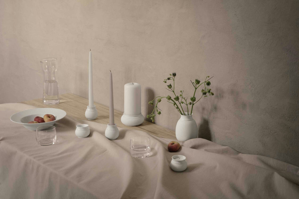 Lyngby Porcelæn Curve Kerzenhalter Ø11 Cm
