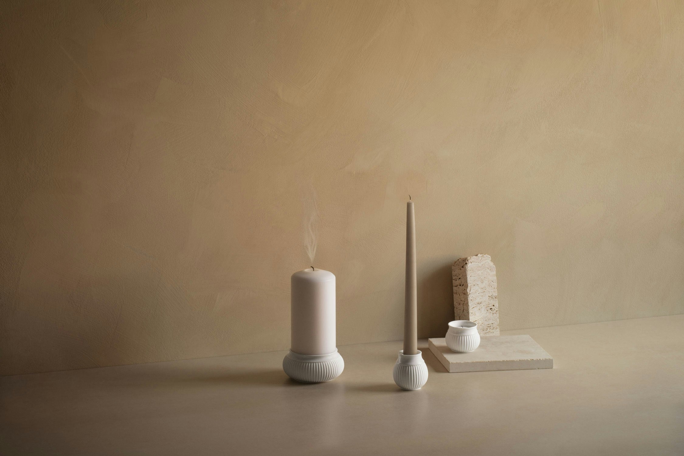 Lyngby Porcelæn Curve Kerzenhalter Ø11 Cm