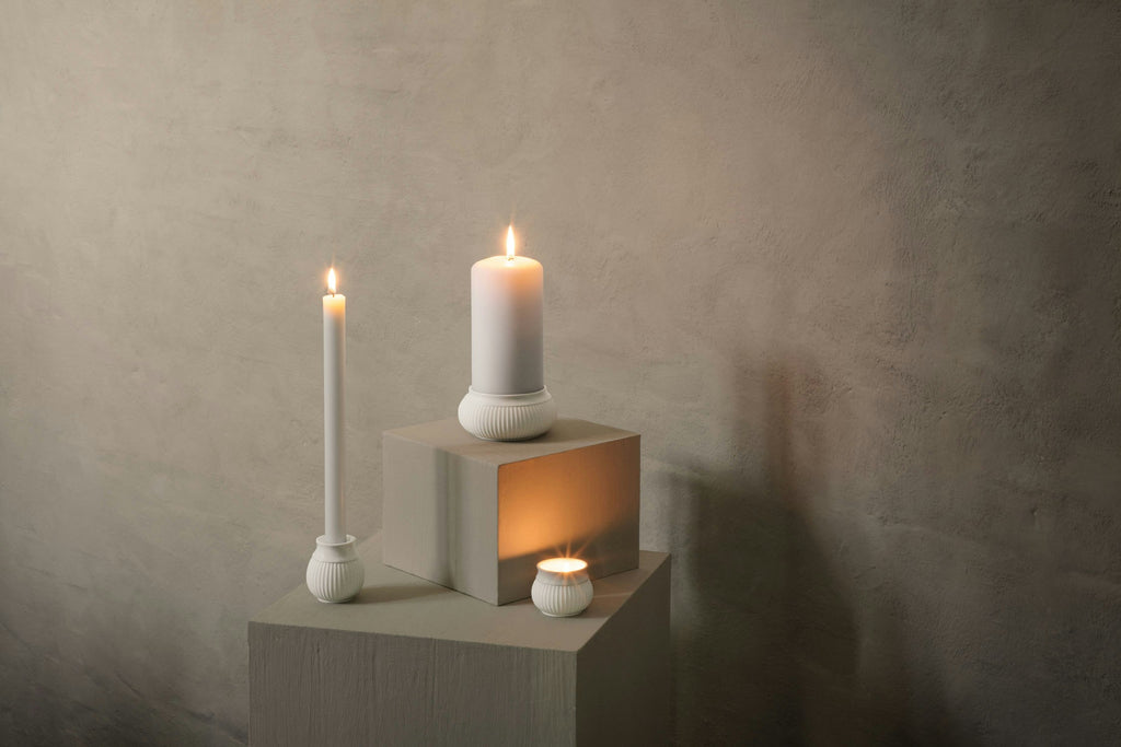Lyngby Porcelæn Curve Kerzenhalter Ø11 Cm
